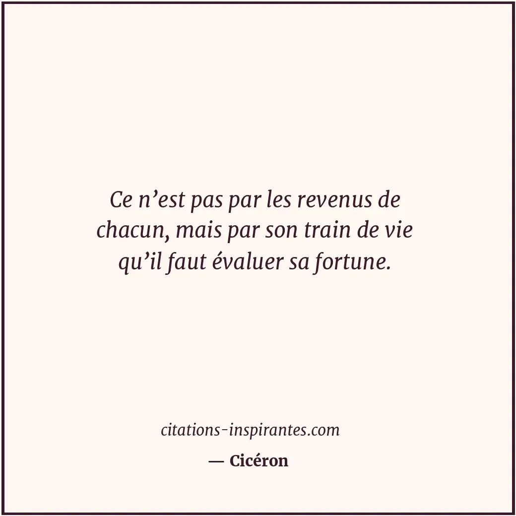 Citation de Cicéron