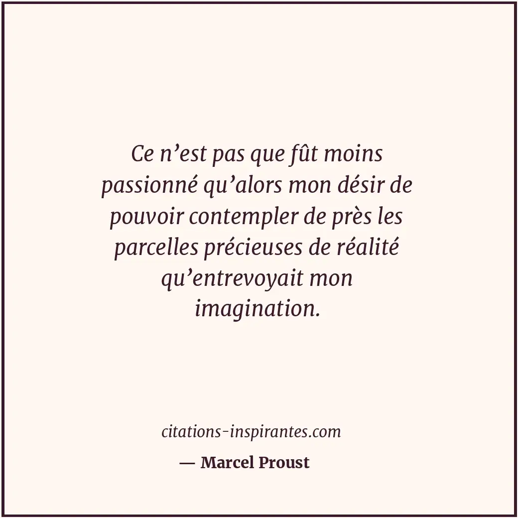 Citation de Marcel Proust