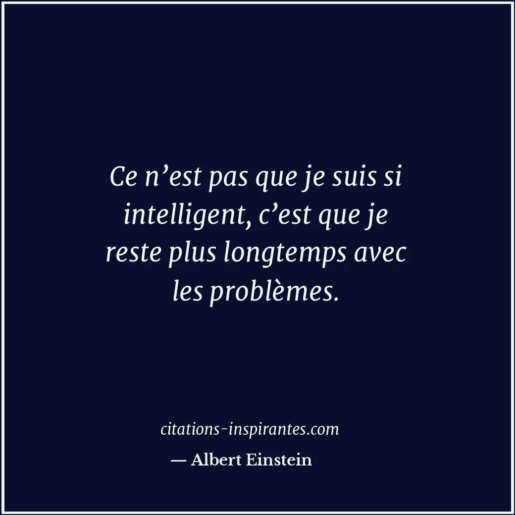 Citation de Albert Einstein