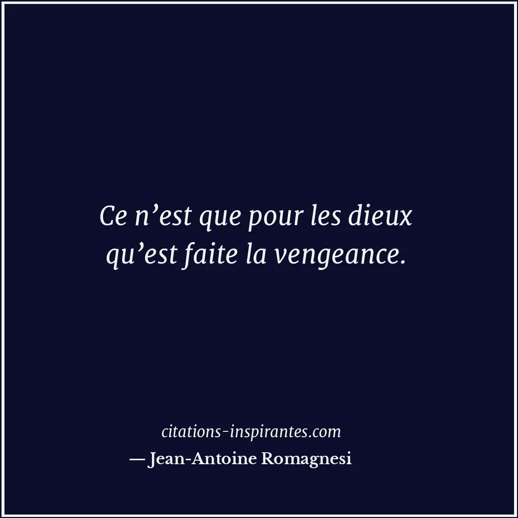 Citation de Jean-Antoine Romagnesi