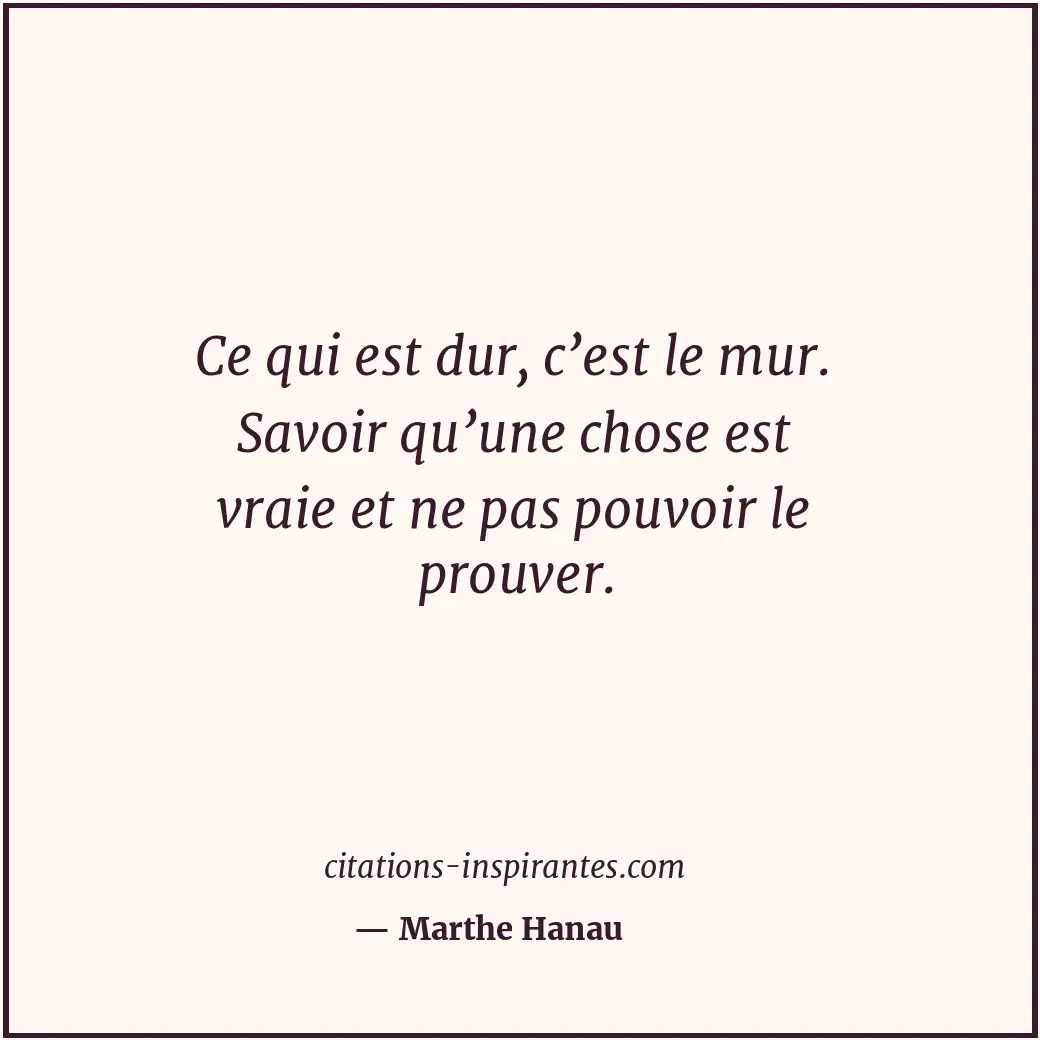 Citation de Marthe Hanau