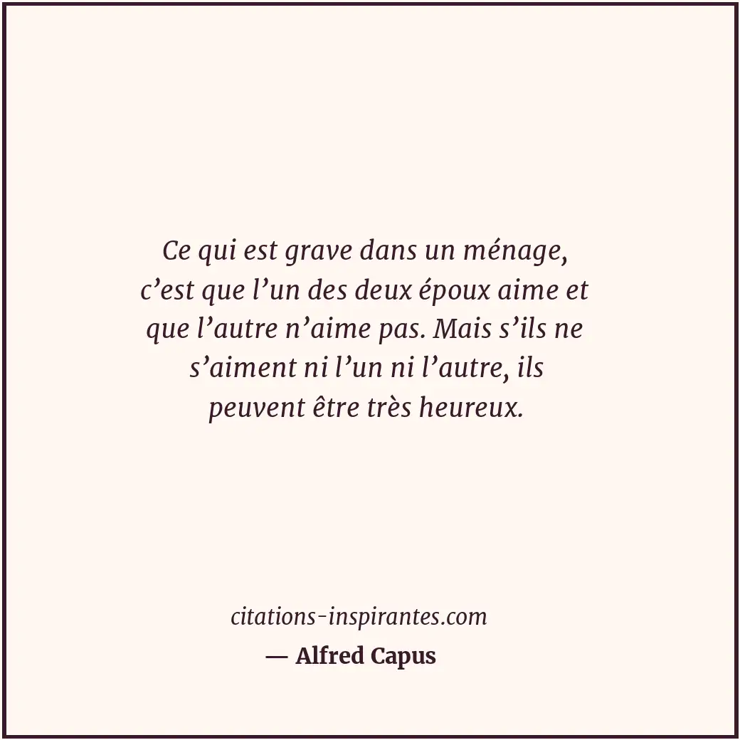Citation de Alfred Capus