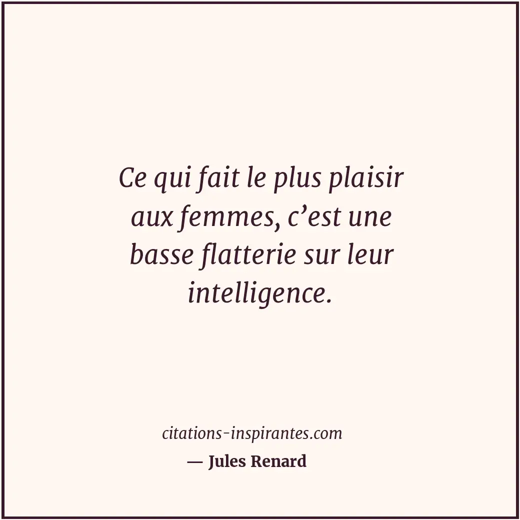 Citation de Jules Renard