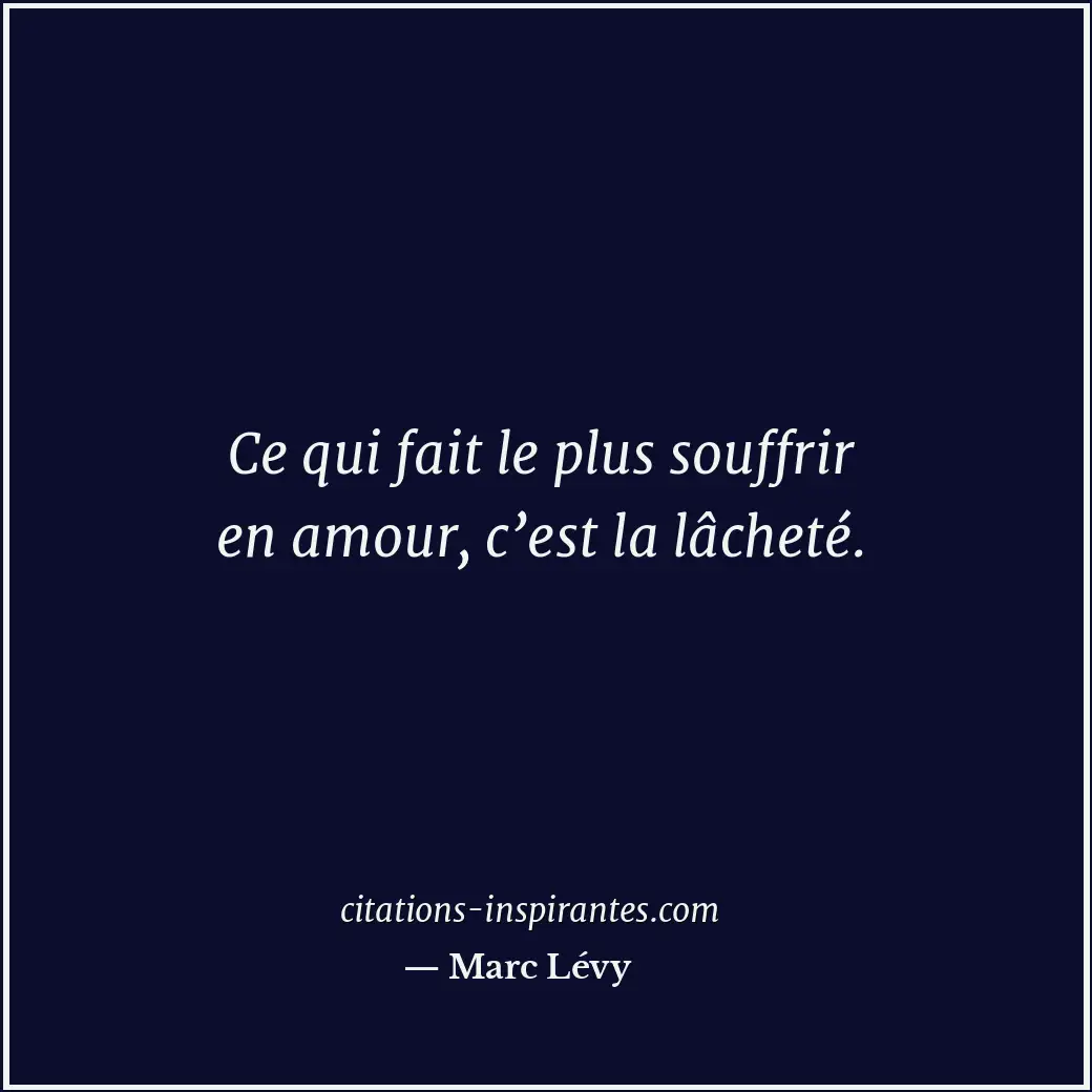 Citation de Marc Lévy