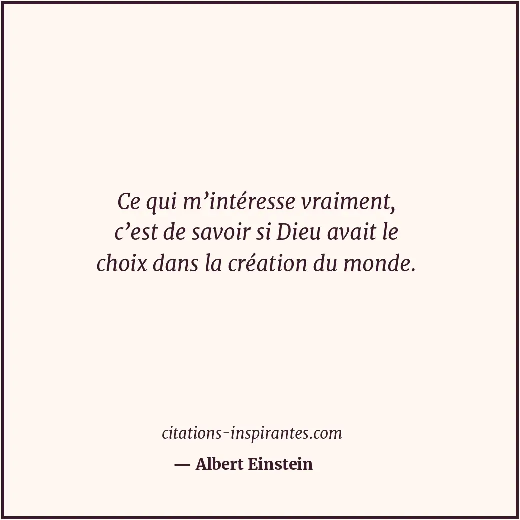 Citation de Albert Einstein