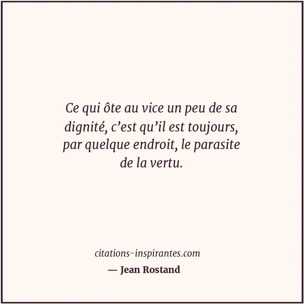 Citation de Jean Rostand