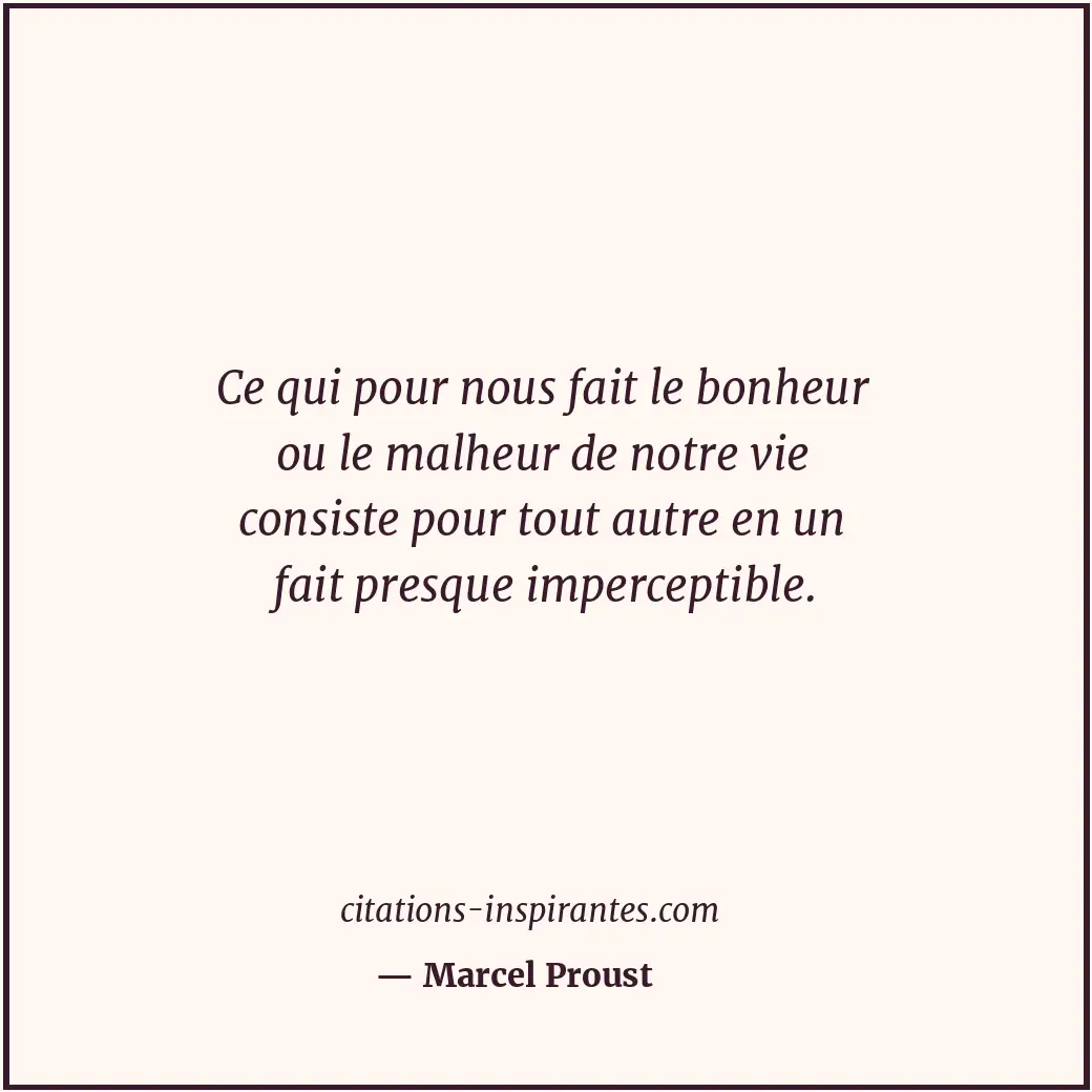 Citation de Marcel Proust