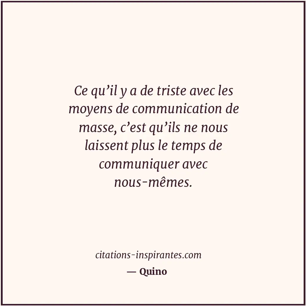 Citation de Quino
