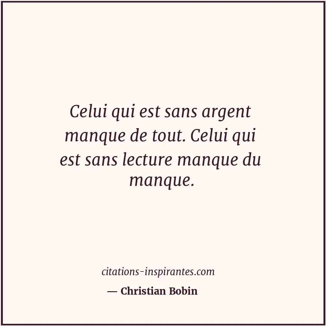Citation de Christian Bobin