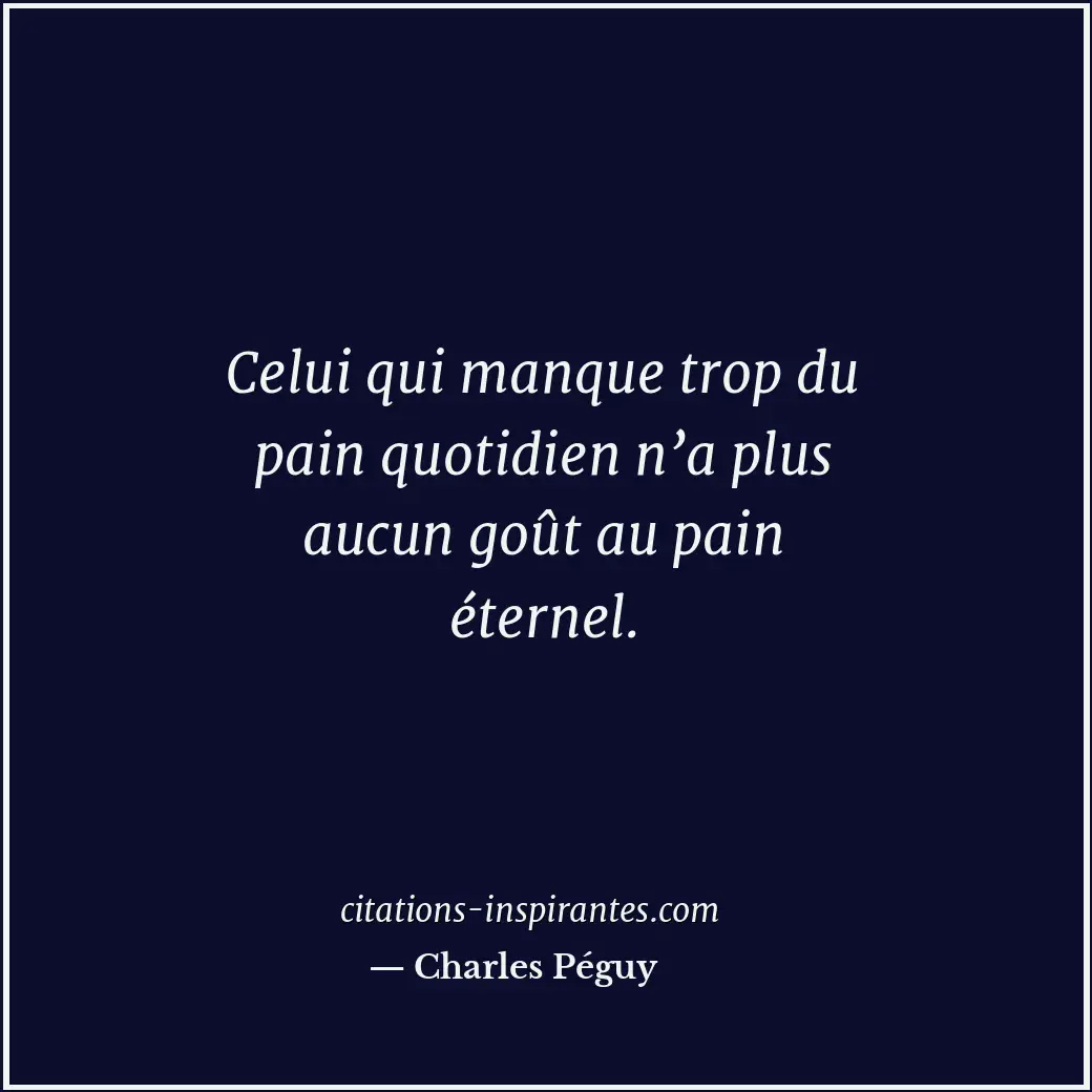 Citation de Charles Péguy