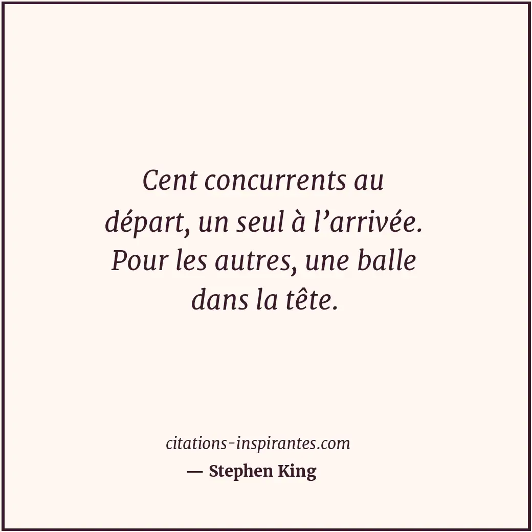 Citation de Stephen King