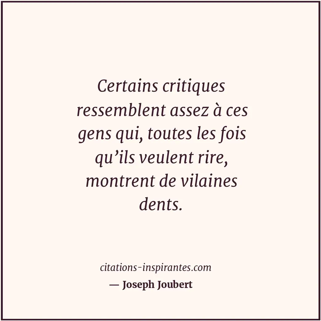 Citation de Joseph Joubert