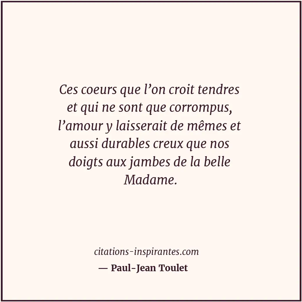 Citation de Paul-Jean Toulet