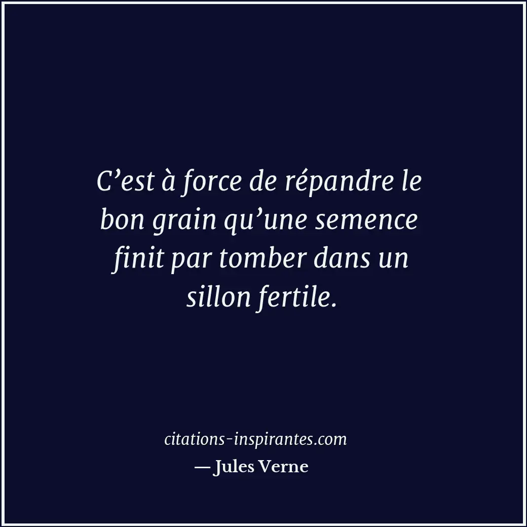 Citation de Jules Verne