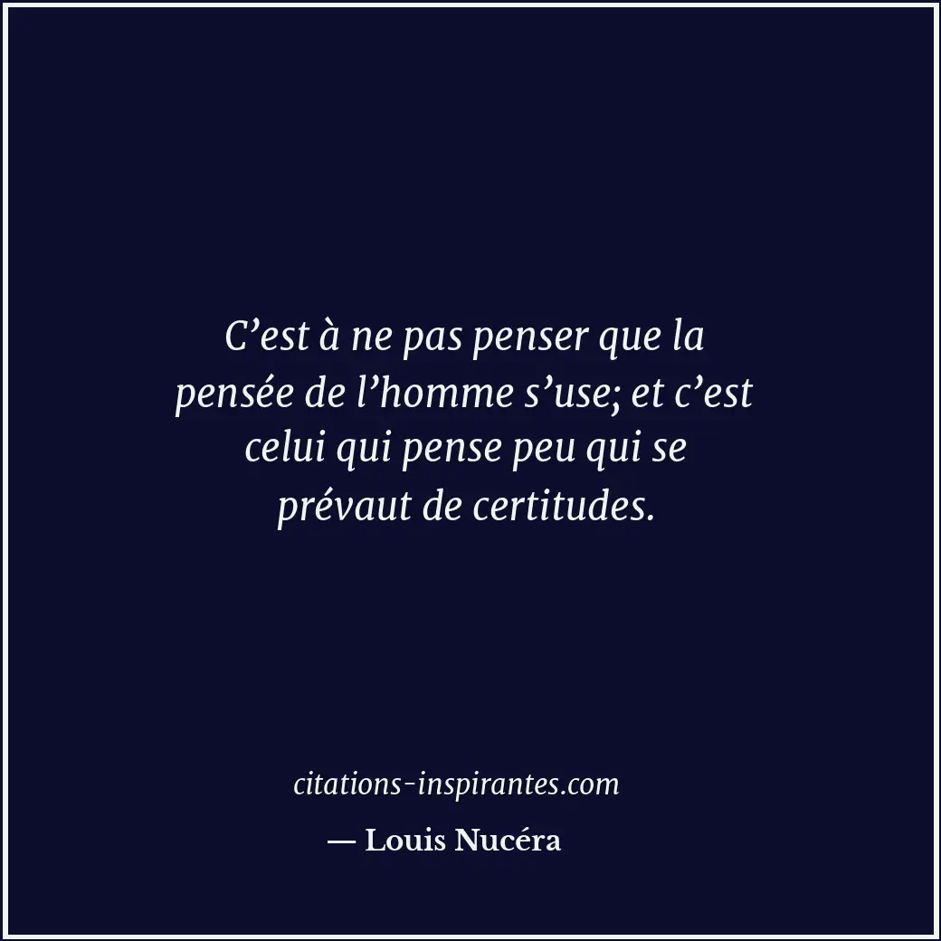 Citation de Louis Nucéra
