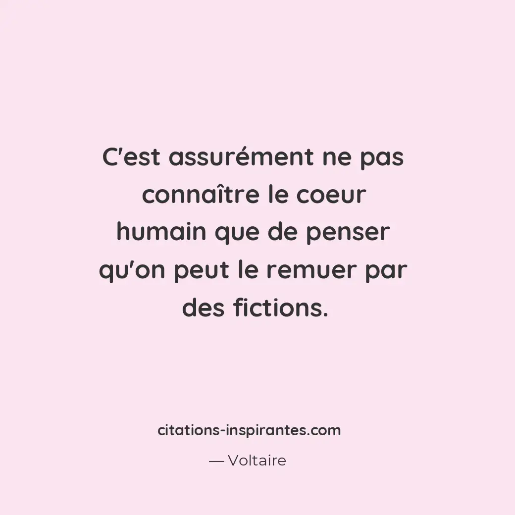 Citation de Voltaire