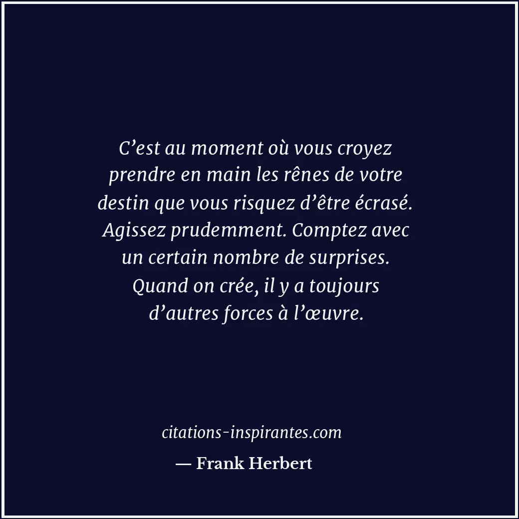 Citation de Frank Herbert