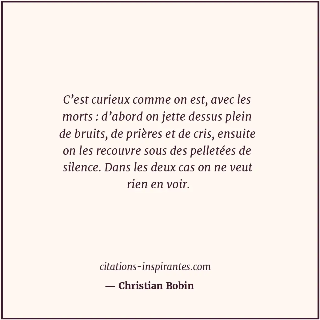 Citation de Christian Bobin