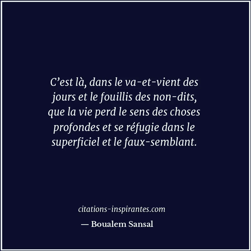 Citation de Boualem Sansal