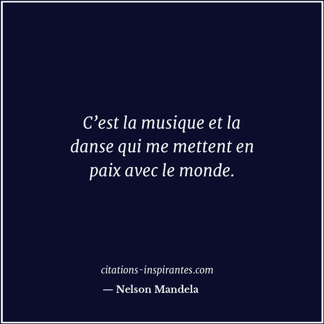 Citation de Nelson Mandela