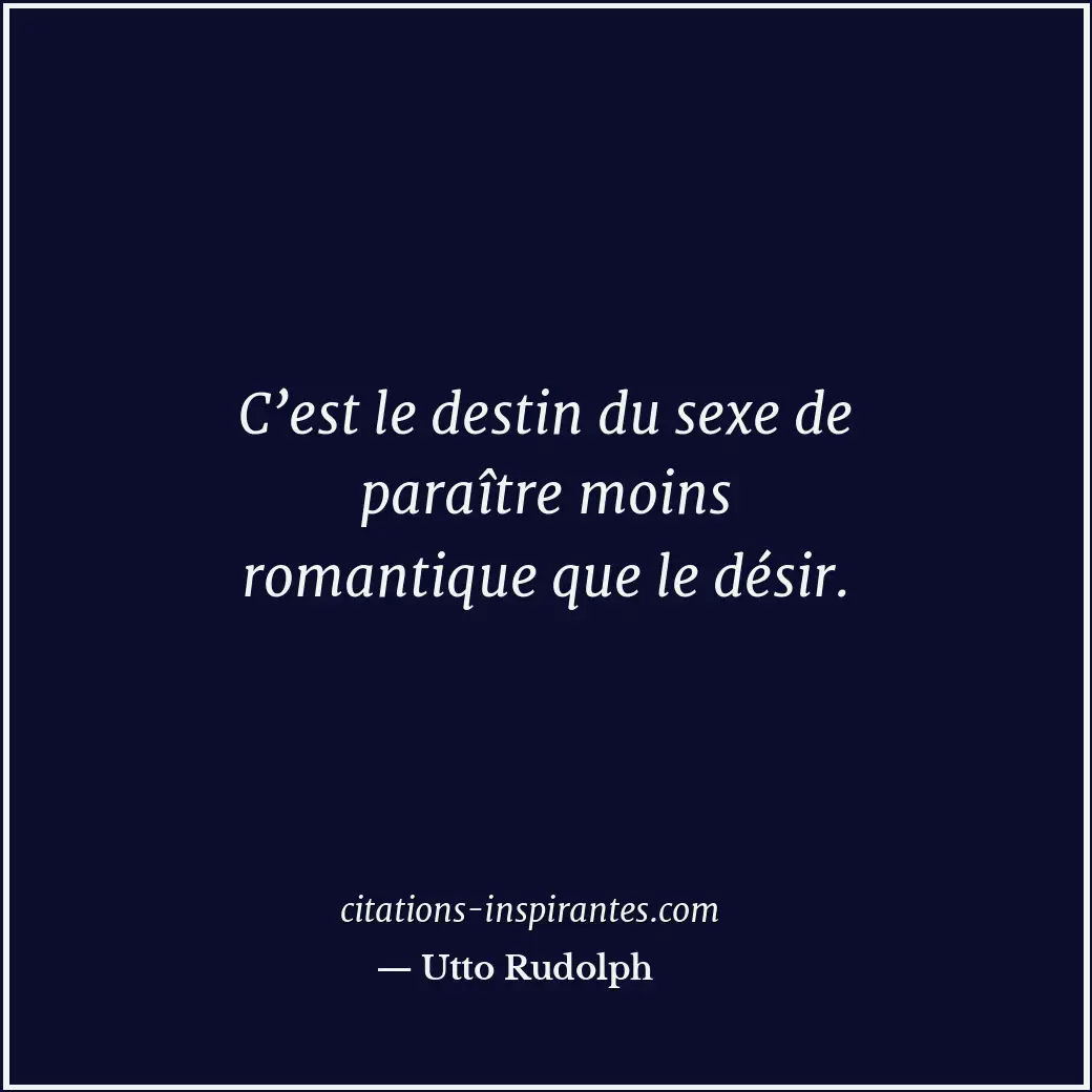Citation de Utto Rudolph