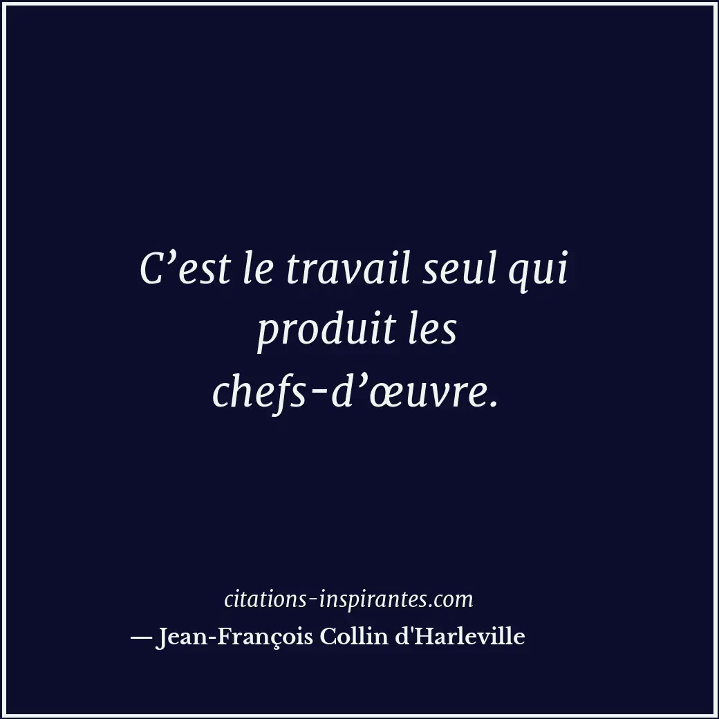 Citation de Jean-François Collin d'Harleville