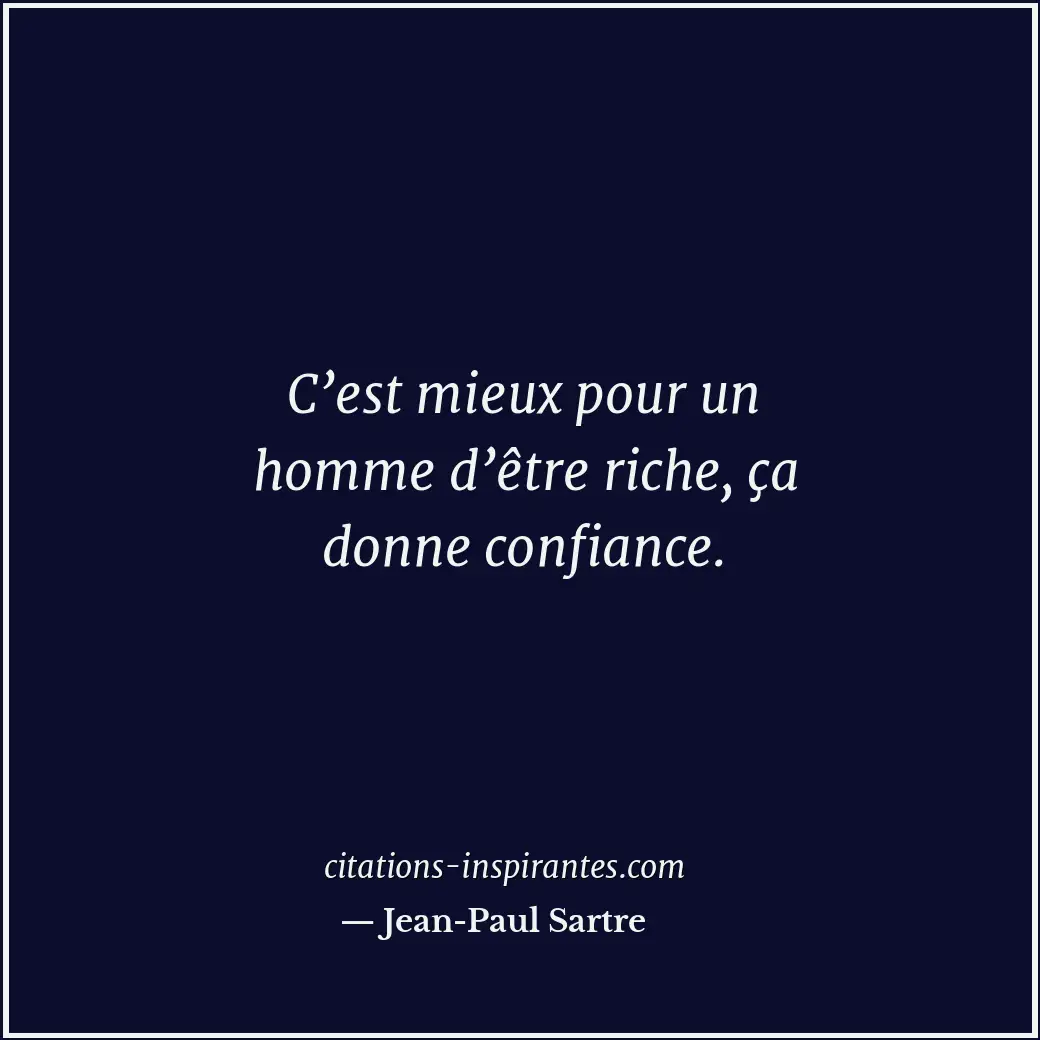 Citation de Jean-Paul Sartre