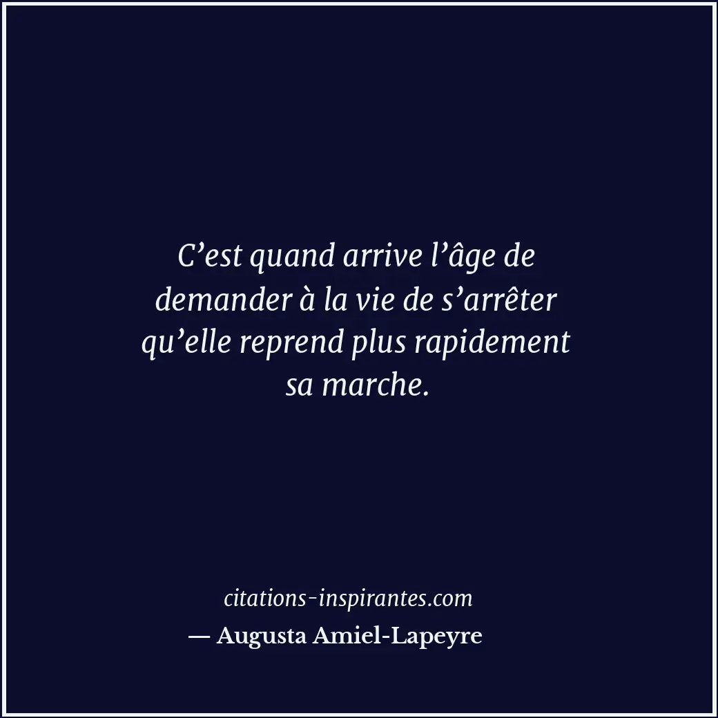 Citation de Augusta Amiel-Lapeyre