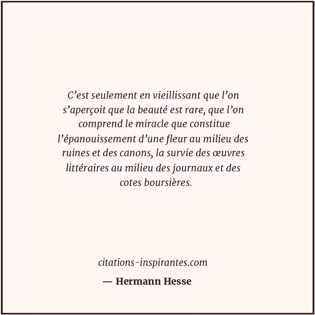 Citation de Hermann Hesse
