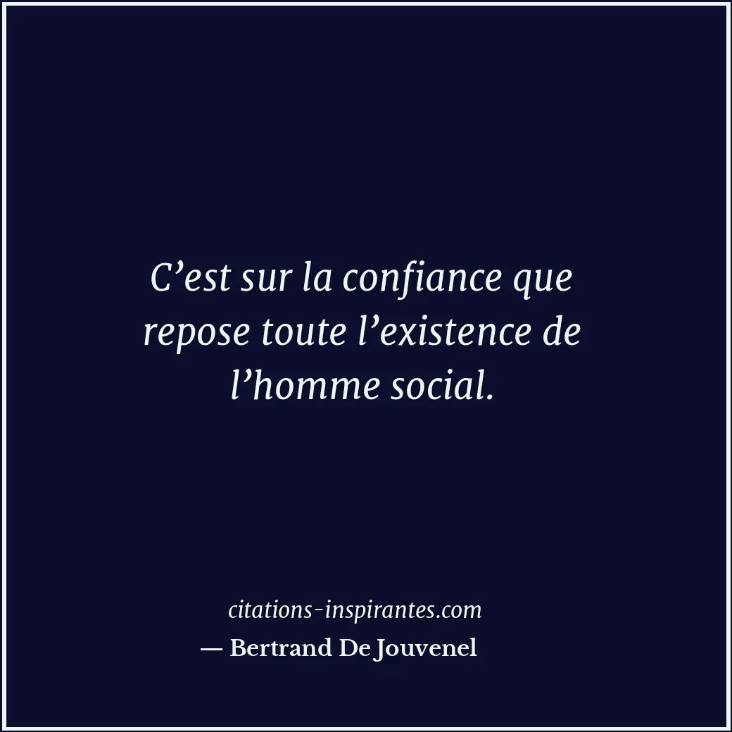 Citation de Bertrand De Jouvenel