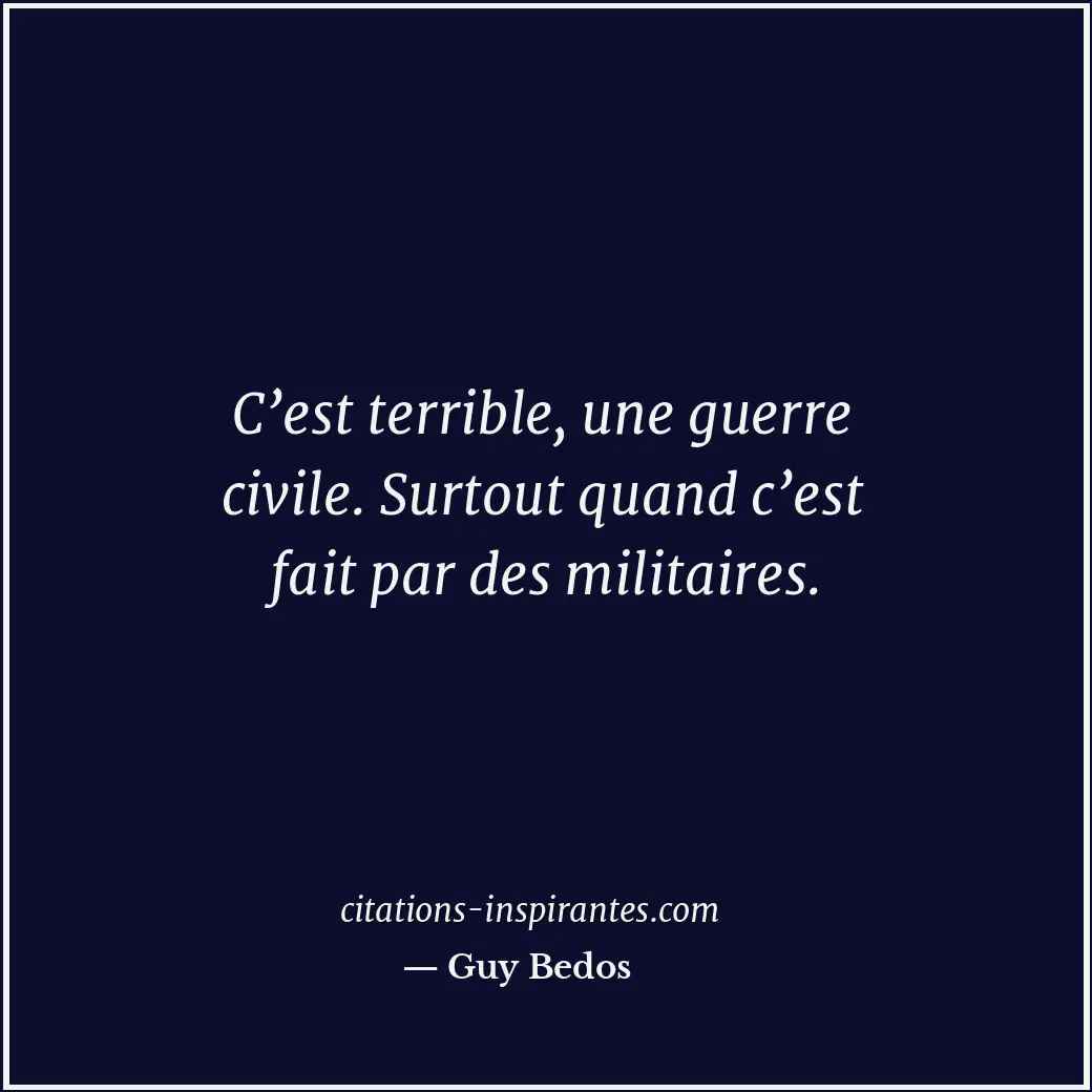 Citation de Guy Bedos