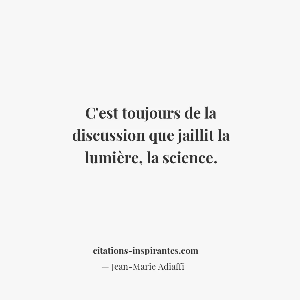 Citation de Jean-Marie Adiaffi