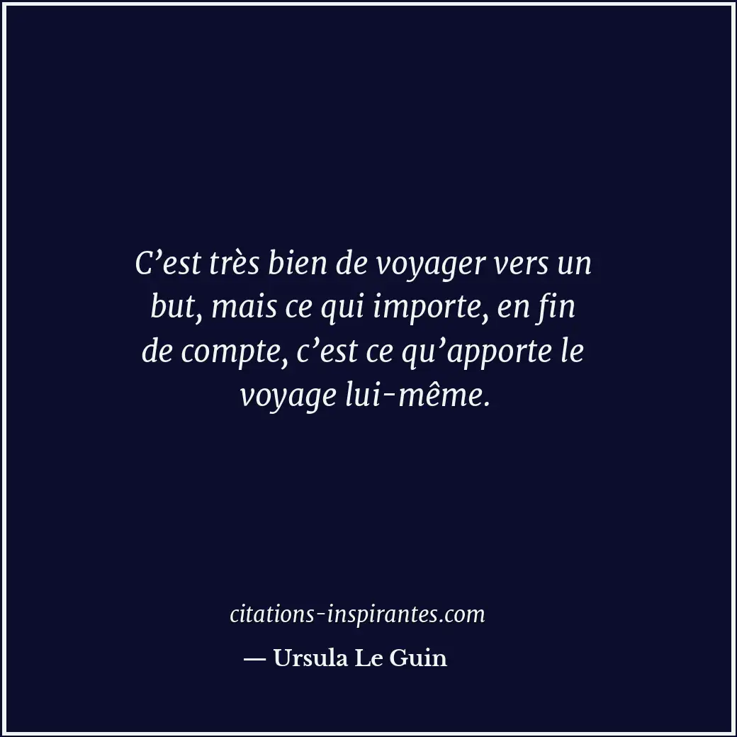 Citation de Ursula Le Guin