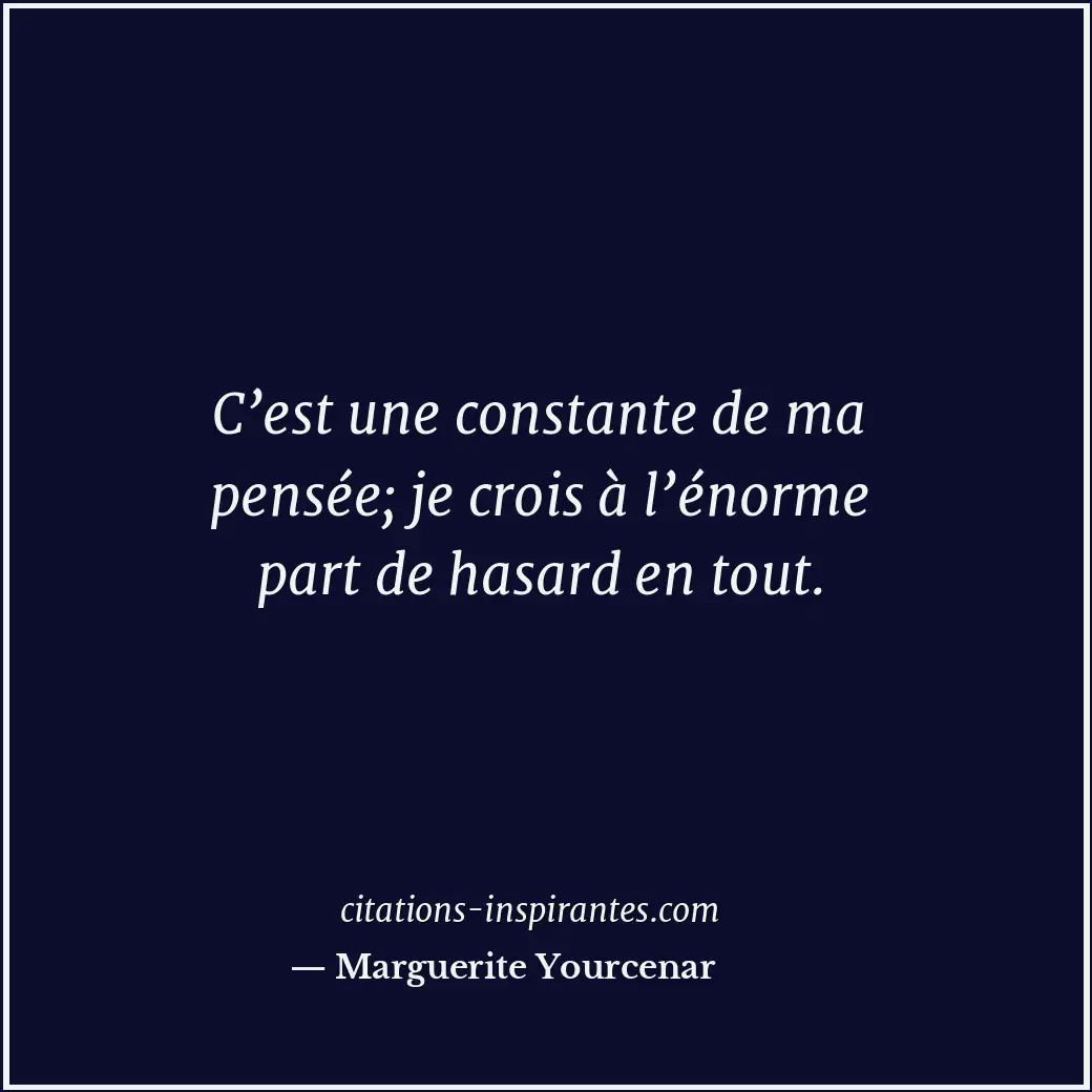Citation de Marguerite Yourcenar