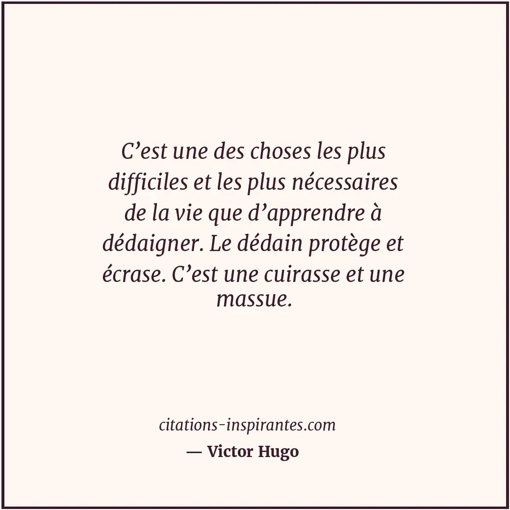 Citation de Victor Hugo