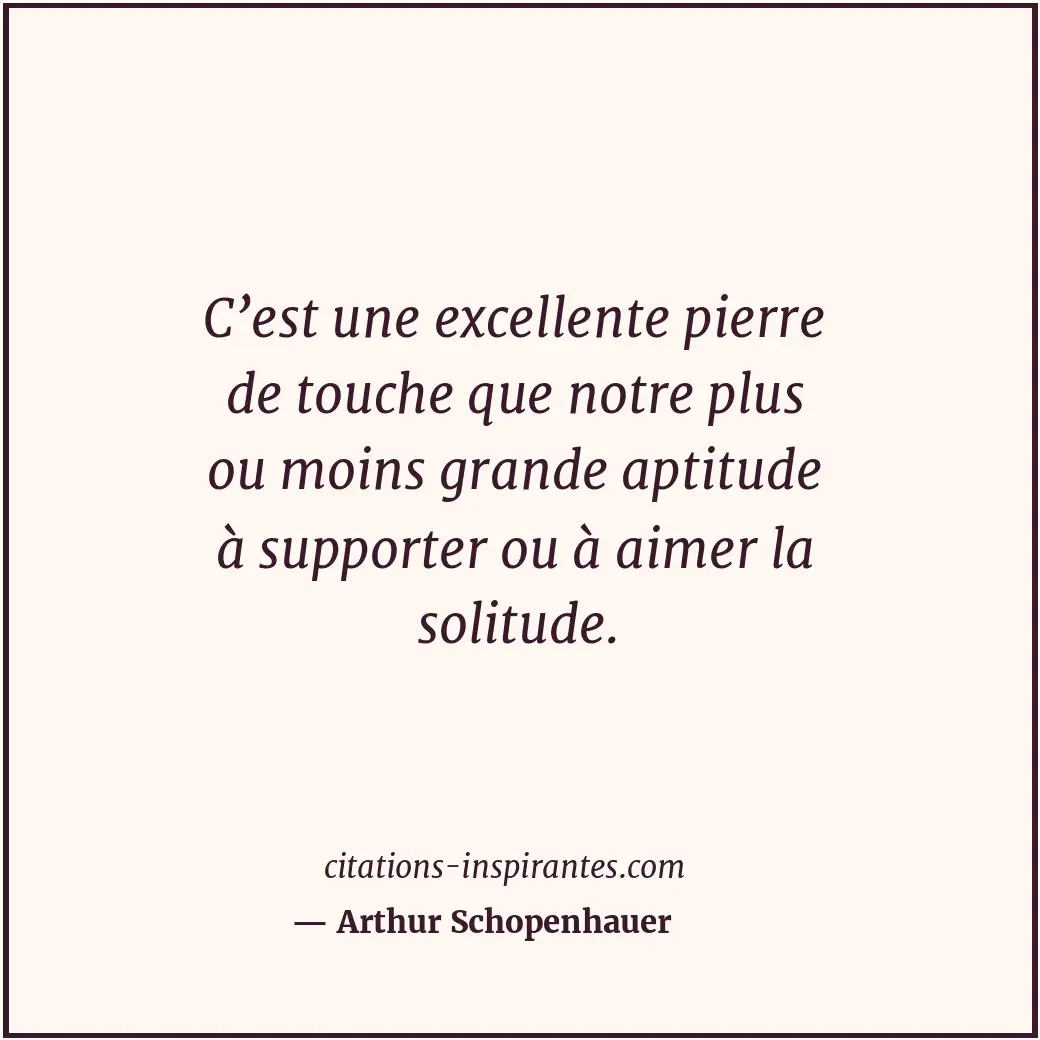Citation de Arthur Schopenhauer