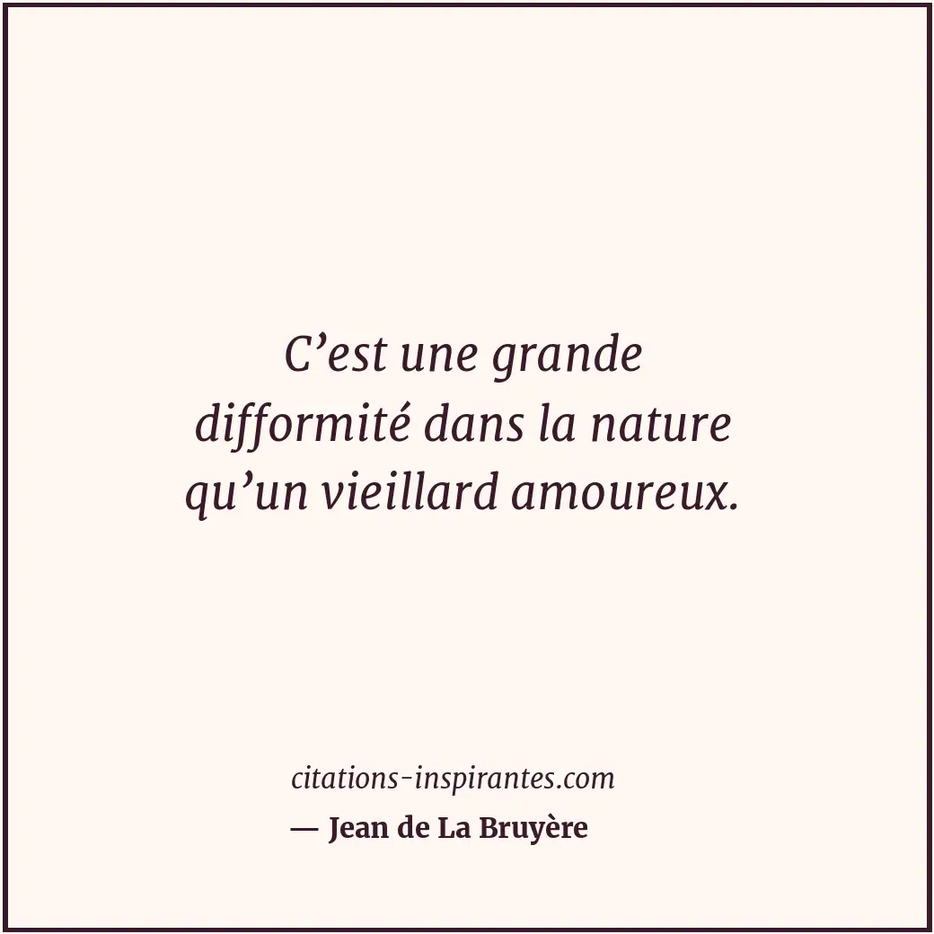 Citation de Jean de La Bruyère