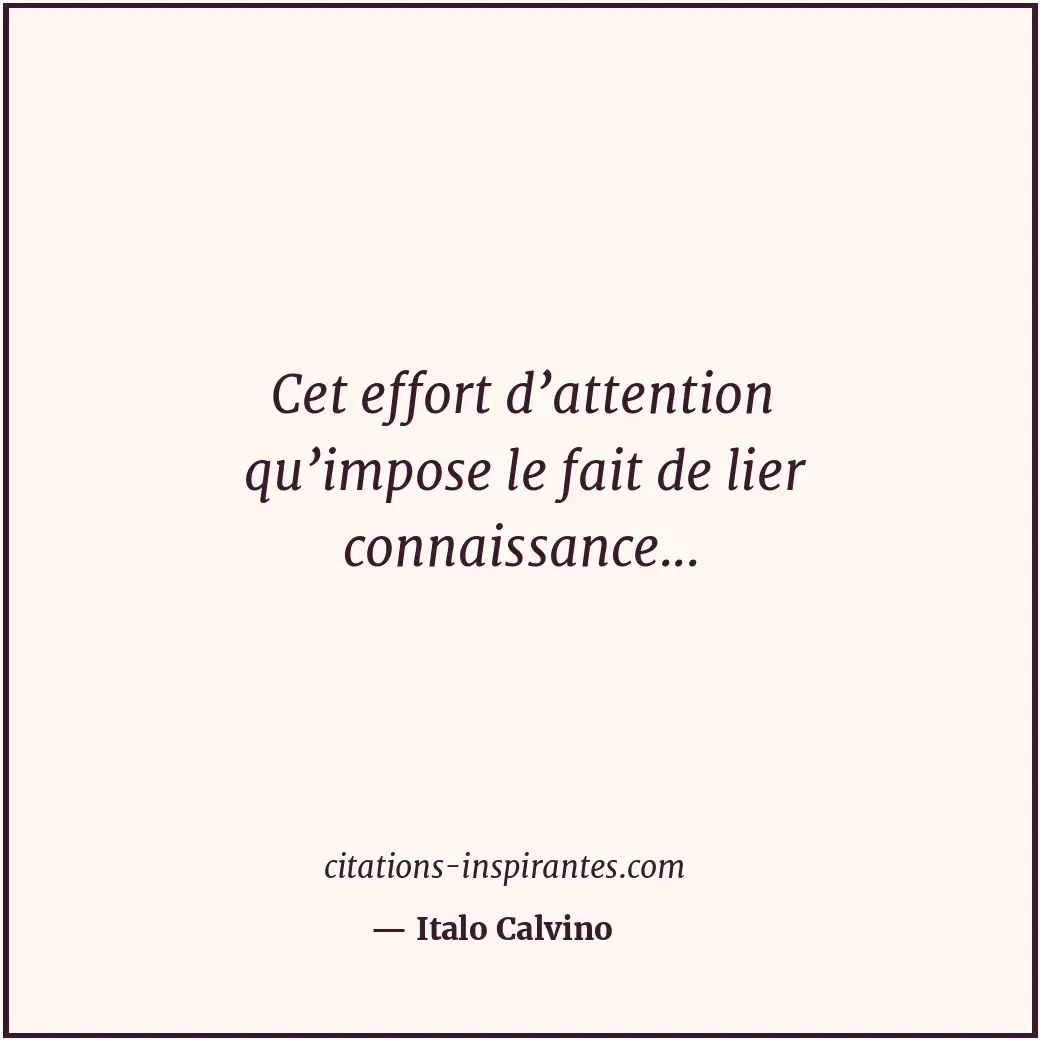 Citation de Italo Calvino
