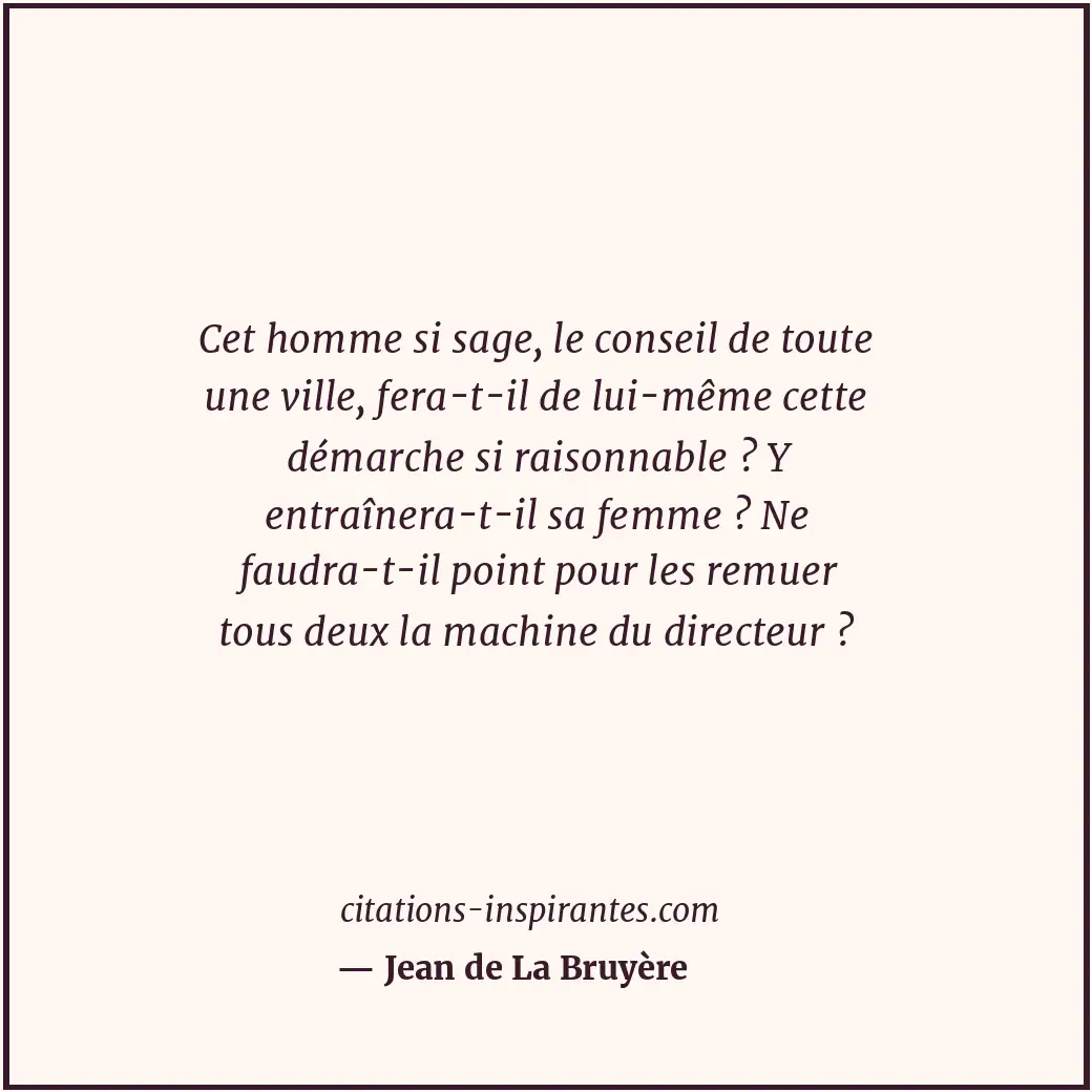 Citation de Jean de La Bruyère