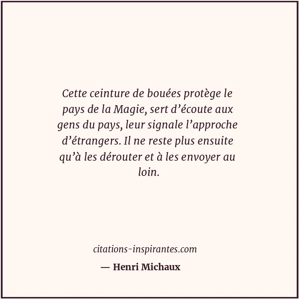 Citation de Henri Michaux