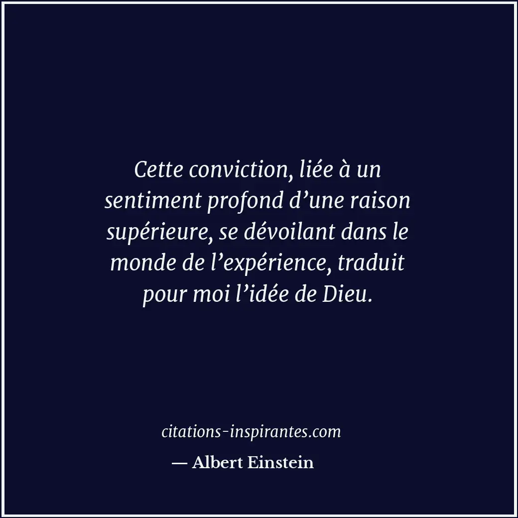 Citation de Albert Einstein