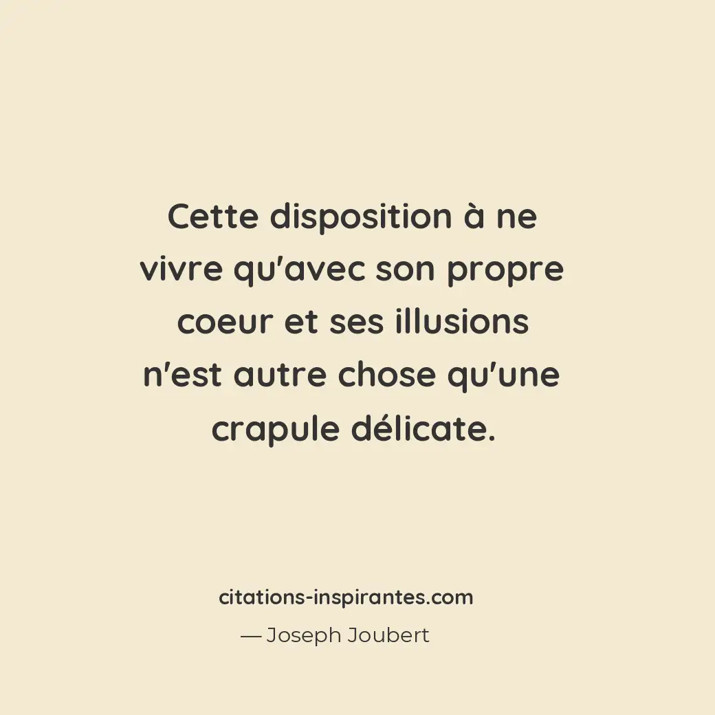Citation de Joseph Joubert