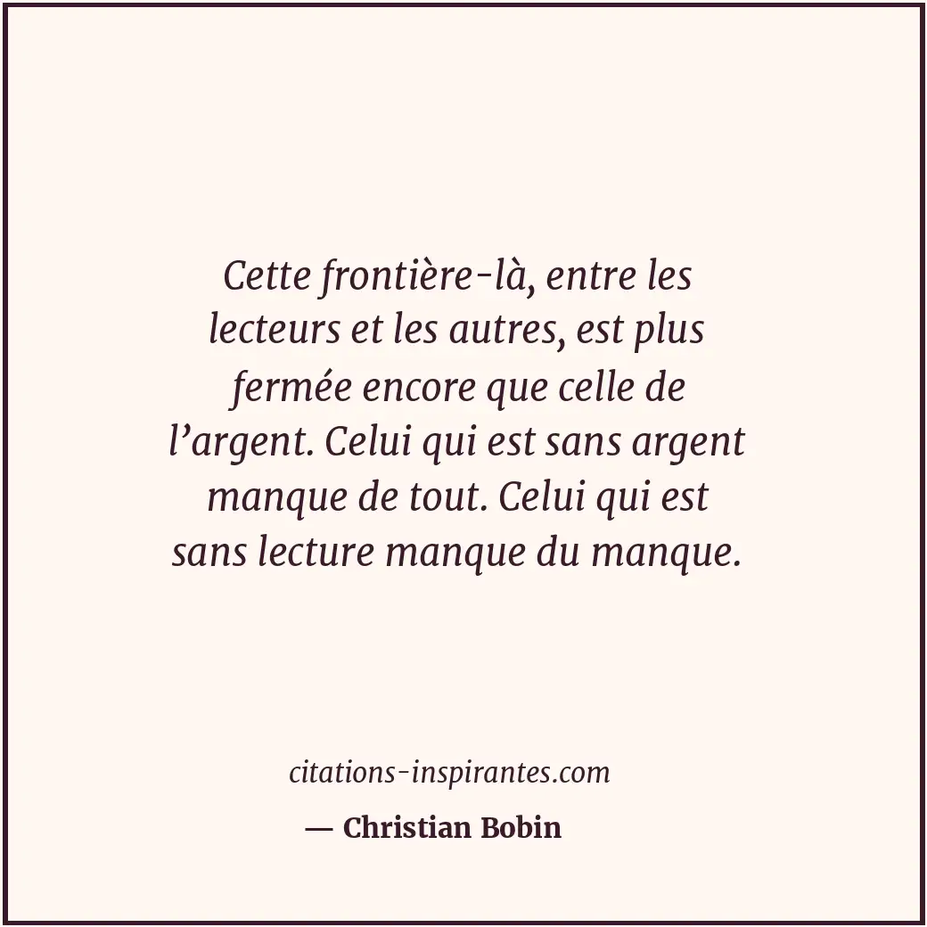 Citation de Christian Bobin