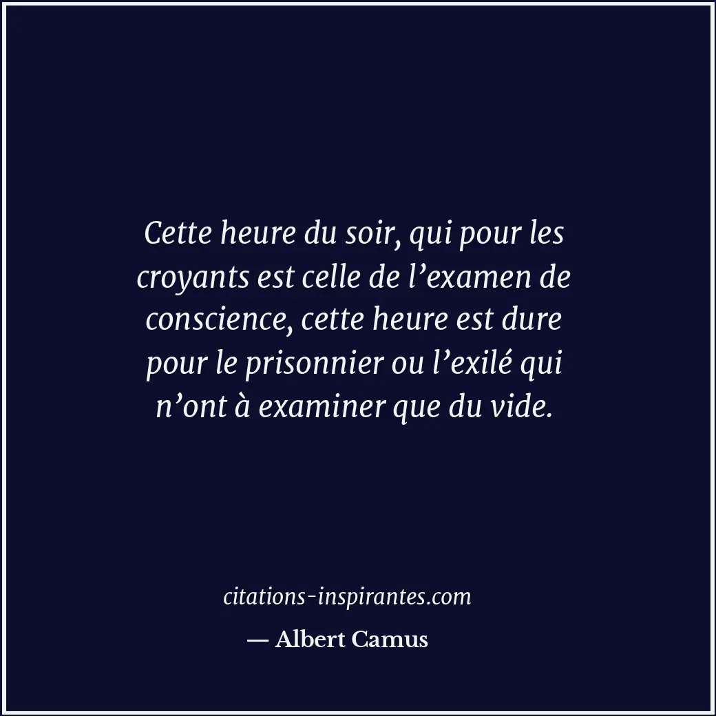 Citation de Albert Camus