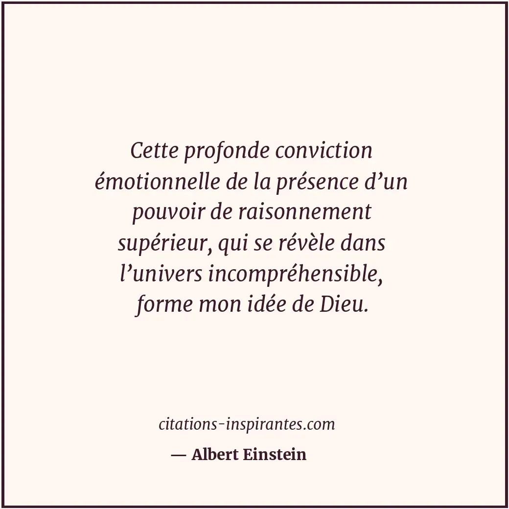 Citation de Albert Einstein