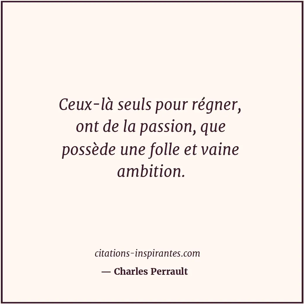 Citation de Charles Perrault