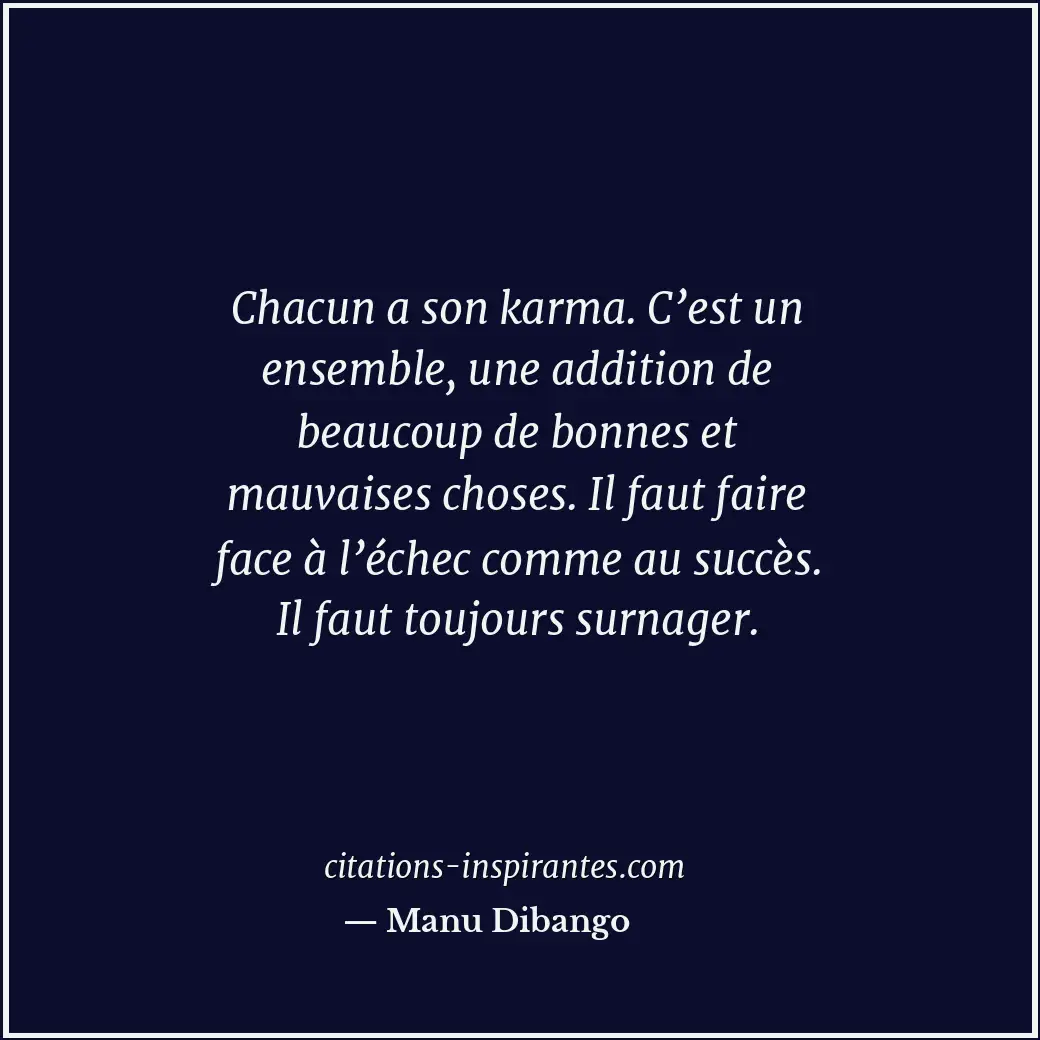 Citation de Manu Dibango