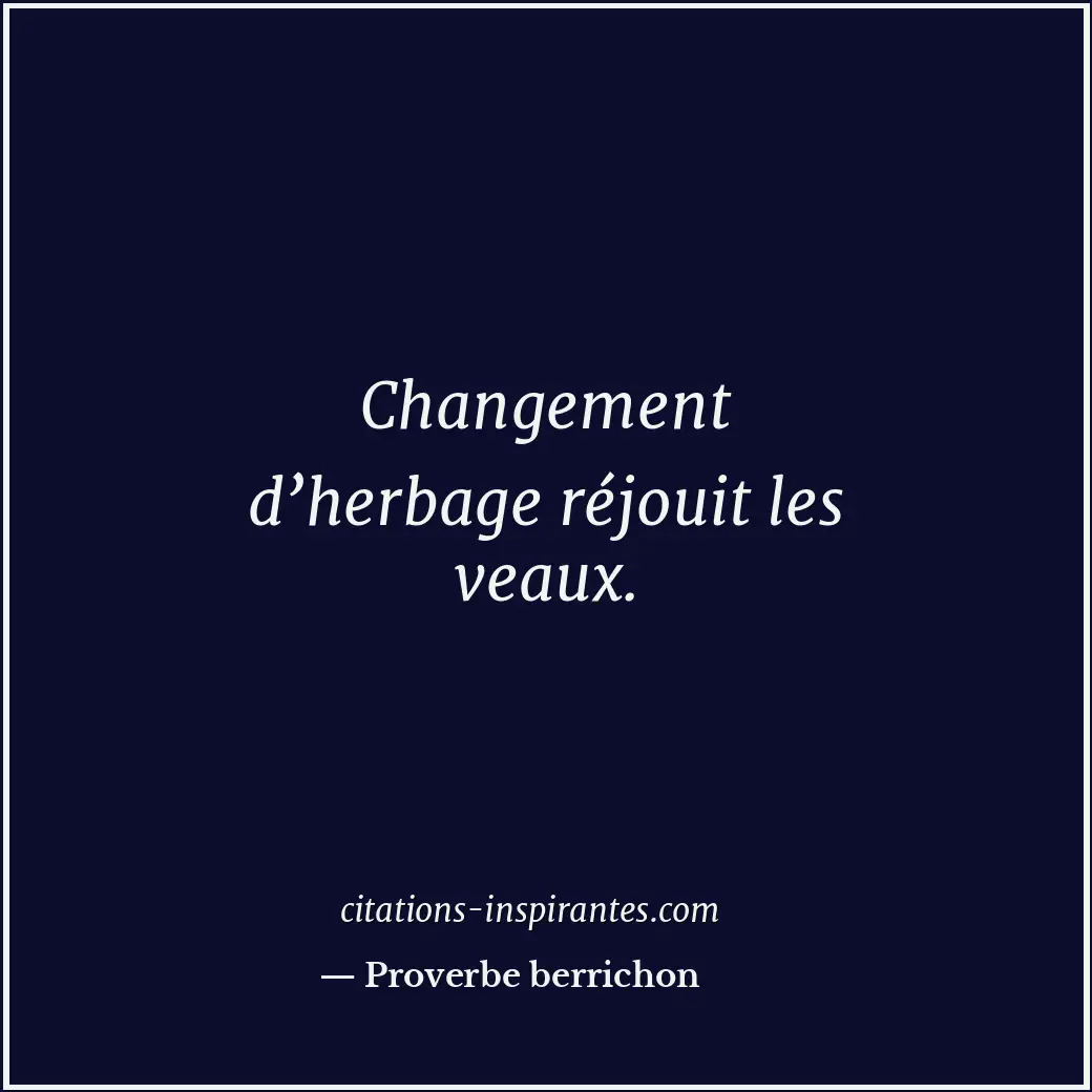 Citation de Proverbe berrichon