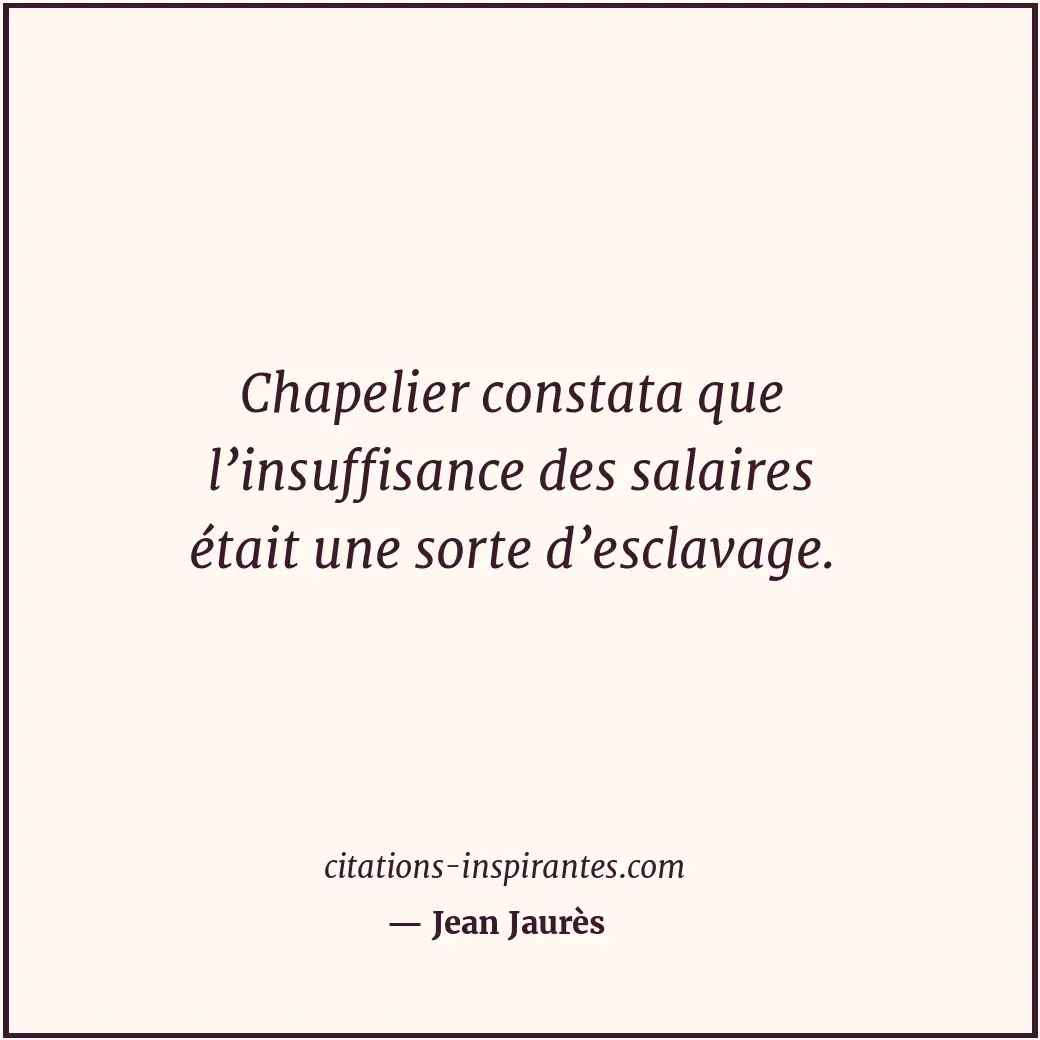 Citation de Jean Jaurès