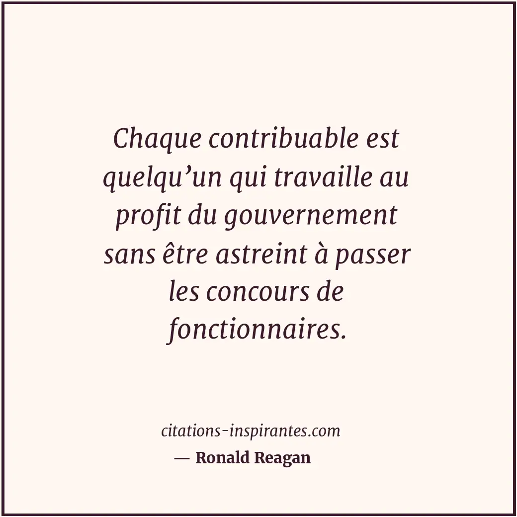 Citation de Ronald Reagan